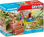 Playmobil City Life 70676 Hondentraining Set, Ophalen of Verzenden, Nieuw, Complete set