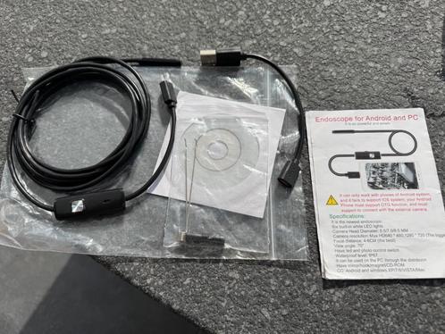 Endoscoop voor Android en PC, Audio, Tv en Foto, Videobewaking, Nieuw, Ophalen