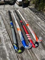4 hockeysticks. Adidas en Grays met ballen, Sport en Fitness, Hockey, Ophalen, Zo goed als nieuw, Bal