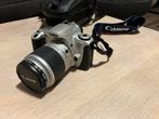 Canon EOS 300 Spiegelreflexcamera 28-90mm met UV filter, Audio, Tv en Foto, Fotocamera's Analoog, Ophalen of Verzenden, Gebruikt