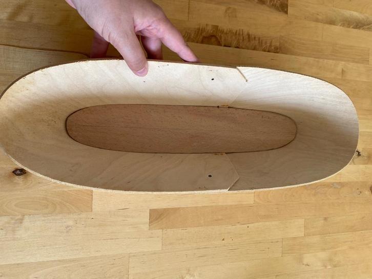 Grote langwerpige rijs mand om Brood te vormen zgan, Huis en Inrichting, Keuken | Keukenbenodigdheden, Zo goed als nieuw, Ophalen of Verzenden