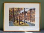 Jeroen Hermkes Litho Utrecht Maliebaan 2000, Antiek en Kunst, Kunst | Litho's en Zeefdrukken, Ophalen