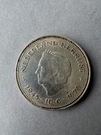 Zilveren tientje Juliana Wilhelmina, Nederland herrijst 1970, Postzegels en Munten, Munten | Nederland, Ophalen of Verzenden, Koningin Juliana