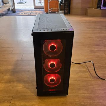 Sharkoon Gaming pc Glass Red | core i5  | 256GB SSD (836761) beschikbaar voor biedingen