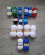 Katoen + Acryl garen diverse nieuwe bollen á 50 gr, Hobby en Vrije tijd, Ophalen, Nieuw, Breien of Haken, Wol of Garen