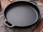 Gietijzeren Braadpan 33cm - Zeer Stevig!, Huis en Inrichting, Keuken | Potten en Pannen, Nieuw, Ophalen of Verzenden, Koekenpan of Braadpan