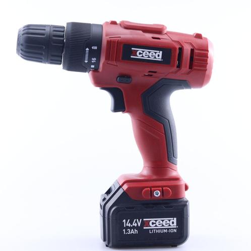 Xceed accuboormachine EX114CDTG 14,4V | Nieuwstaat, Doe-het-zelf en Verbouw, Gereedschap | Boormachines, Zo goed als nieuw