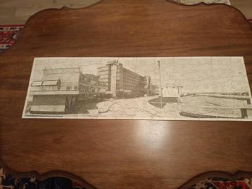 Oude houten puzzel Nellefabriek Rotterdam beschikbaar voor biedingen