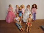 Mattel Barbie, 8 stuks met kleding, Verzamelen, Ophalen of Verzenden, Zo goed als nieuw, Pop