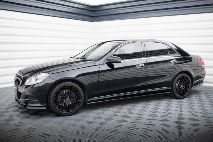 Voorlip sideskirts diffuser spoiler - Mercedes E-Klasse W212, Auto diversen, Tuning en Styling, Ophalen of Verzenden