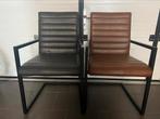 2 eetkamerstoelen. Torino kwantum, Huis en Inrichting, Ophalen, Gebruikt, Twee, Bruin
