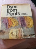 Engels boek dyes from plants wol verven plantaardig planten, Ophalen of Verzenden, Overige typen
