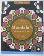Mandala's Kleurboek - Adempauze voor de geest met CD, Hobby en Vrije tijd, Tekenen, Nieuw, Papier, Schets- of Tekenboek, Ophalen of Verzenden