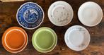 6 vintage ontbijtbordjes, Ophalen