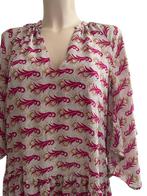 Sissel Edelbo maxi jurk One Size, Kleding | Dames, Jurken, Maat 38/40 (M), Wit, Ophalen of Verzenden, Zo goed als nieuw