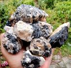 Zwarte Toermalijn in matrix Namibië, Ophalen of Verzenden, Mineraal