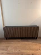 TV meubel met kastjes, Huis en Inrichting, Kasten | Televisiemeubels, Eikenhout, Ophalen of Verzenden, Zo goed als nieuw, Minder dan 100 cm