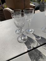 Drie mooie borrelglaasjes, Antiek en Kunst, Antiek | Glas en Kristal, Ophalen of Verzenden