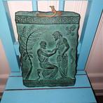 Griekse plaquette uit Rhodos, Huis en Inrichting, Woonaccessoires | Wanddecoraties, Zo goed als nieuw, Ophalen