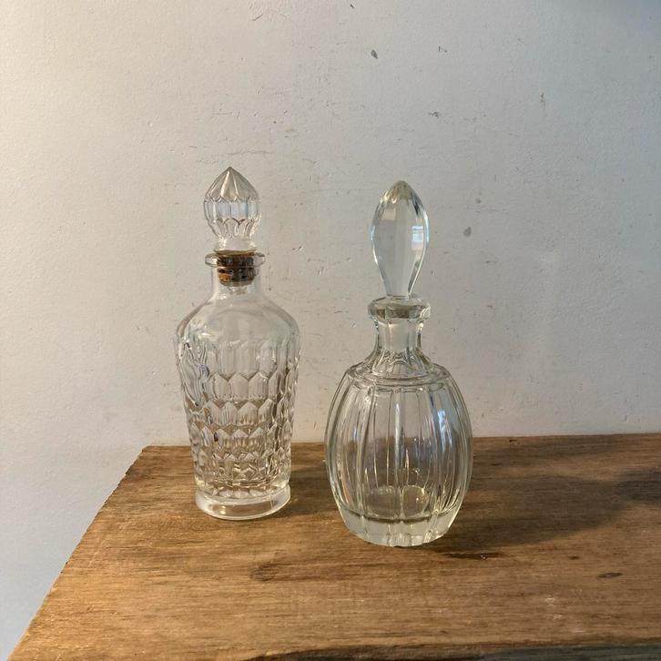 Vintage Karaffen Set - 17cm Hoog, Antiek en Kunst, Curiosa en Brocante, Ophalen of Verzenden