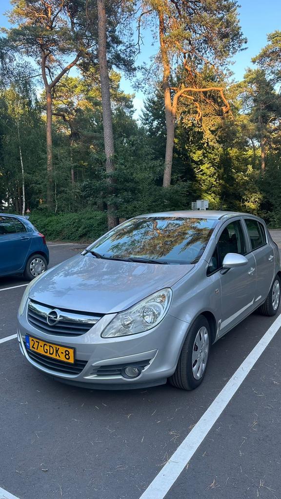 Opel Corsa 1.4 NAP 16V 5D 2008 Grijs, Auto's, Opel, Bedrijf, Corsa, Airbags, Airconditioning, Centrale vergrendeling, Elektrische ramen