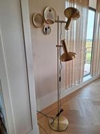 Super mooie messing kleur staande lamp, Huis en Inrichting, Lampen | Spots, Ophalen of Verzenden, Zo goed als nieuw