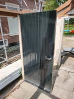 Ouderwetse vintage houten deur hardhout, Ophalen, Gebruikt, 80 tot 100 cm, Minder dan 200 cm