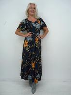 *Abfab Vintage Donkerblauwe 70's Maxi Jurk 40*, Kleding | Dames, Maat 38/40 (M), Blauw, Ophalen of Verzenden, Zo goed als nieuw