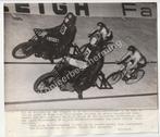 WK stayeren wielrennen 1953 Verschueren Cor Bijster schade, Gebruikt, Verzenden, Foto, 1940 tot 1960