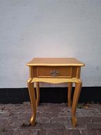 Gouden nachtkastje, Huis en Inrichting, Slaapkamer | Nachtkastjes, Ophalen, Zo goed als nieuw, Metaal of Aluminium, Minder dan 45 cm