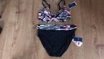 Fantasie bikini zwart wit 75f/M of 80f/L nieuw met kaartje, Verzenden, Nieuw, Zwart, Bikini