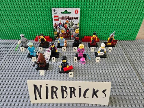 Lego 8827 verzamel minifiguren serie 6 Los, Kinderen en Baby's, Speelgoed | Duplo en Lego, Zo goed als nieuw, Lego, Complete set