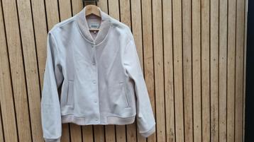 Fahri wollen jack maat 44 - zacht rose/lila beschikbaar voor biedingen