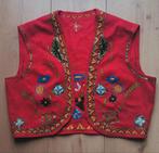 Carnaval, verkleden. Wollen hesje. Met borduur. Mt S, Ophalen of Verzenden, Gedragen, Maat 36 (S), Carnaval