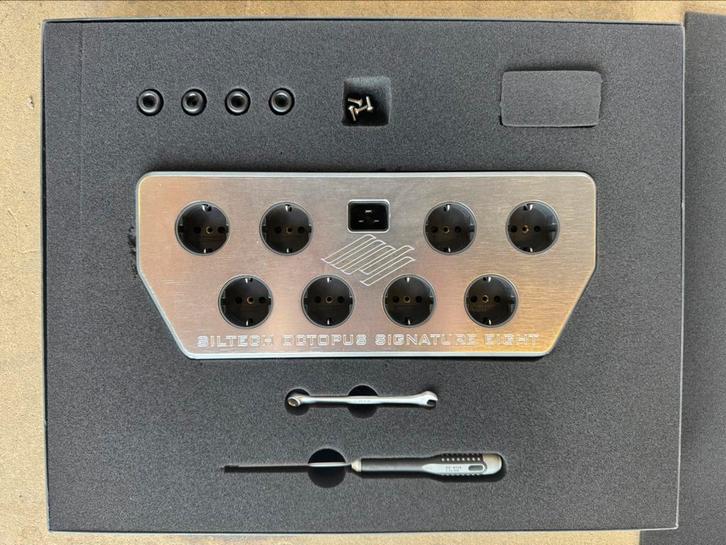 Siltech Octopus Signature 8-voudig Pure Silver/Gold G6, Audio, Tv en Foto, Audiokabels en Televisiekabels, Zo goed als nieuw, Overige kabels