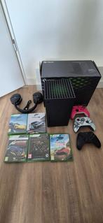 Xbox Series X Forza Motorsport Horizon plus controllers, Ophalen of Verzenden, Zo goed als nieuw