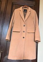 Maura|Claudia Sträter wollen cognackleurige jas m40, Ophalen of Verzenden, Gedragen, Maat 38/40 (M), Beige