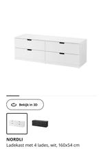 GEZOCHT: Nordli Ikea kast, Huis en Inrichting, 25 tot 50 cm, Zo goed als nieuw, Ophalen, 3 of 4 laden