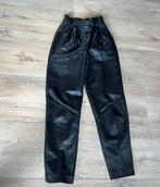 Niki Martin Vintage leren broek, Kleding | Dames, Broeken en Pantalons, Ophalen of Verzenden, Zo goed als nieuw, Maat 36 (S), Zwart