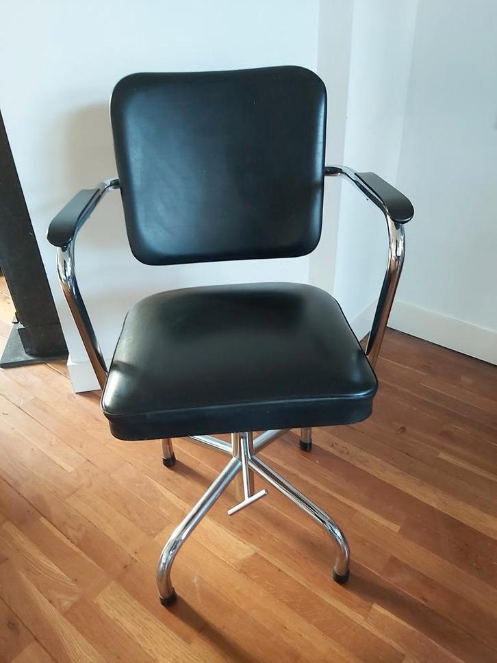 Fana stoel Paul Schuitema, Huis en Inrichting, Stoelen, Zo goed als nieuw, Eén, Hout, Metaal, Zwart, Ophalen