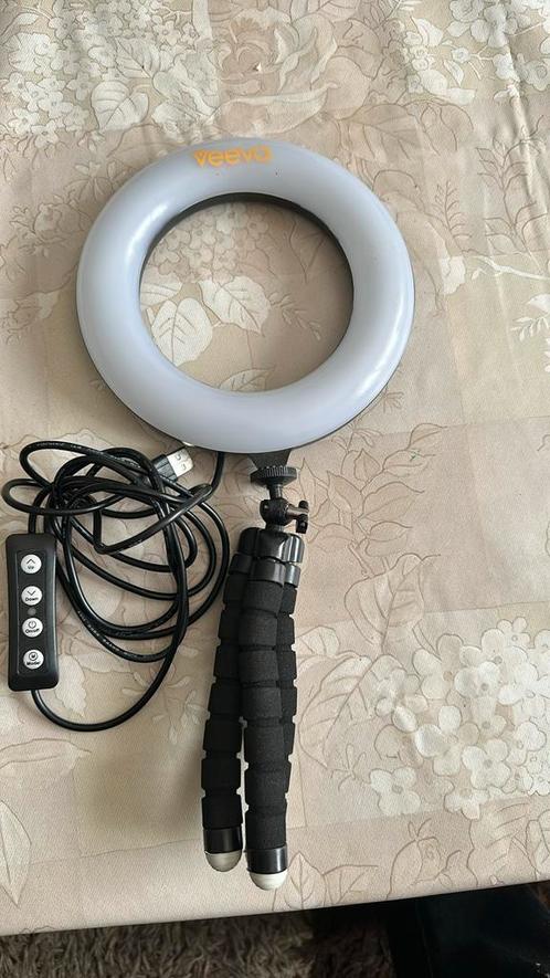 Kleine ring light, Audio, Tv en Foto, Fotografie | Fotostudio en Toebehoren, Zo goed als nieuw, Ophalen of Verzenden