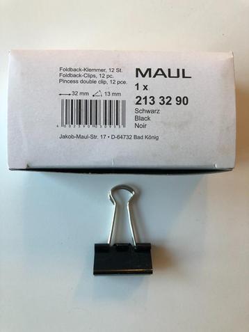 Papierklemmen 32 mm beschikbaar voor biedingen