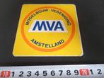 sticker Amstelland Modelbouw Vereniging MVA, Verzamelen, Stickers, Ophalen, Zo goed als nieuw, Bedrijf of Vereniging