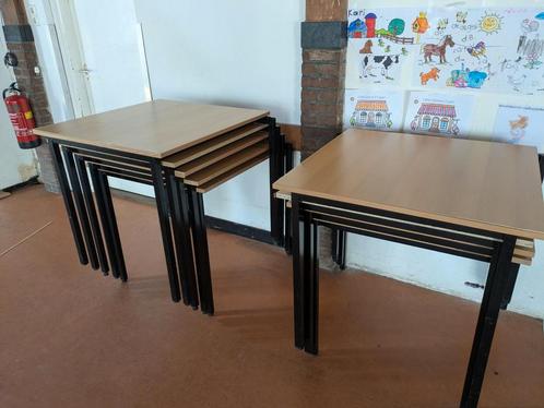 Tafels 80x80 en 120x80 moeten weg!, Huis en Inrichting, Bureaus, Gebruikt, Ophalen
