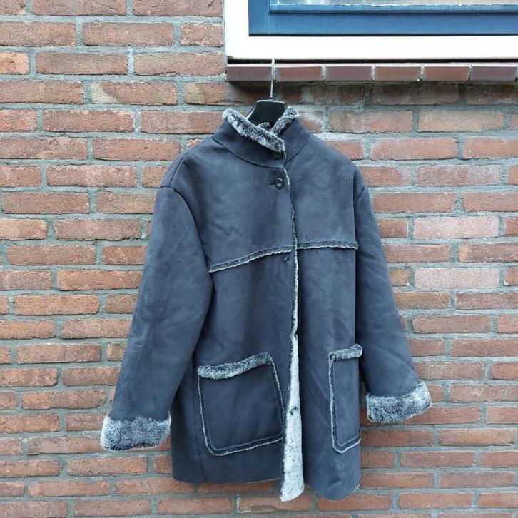 Lammy coat, Kleding | Dames, Jassen | Winter, Zo goed als nieuw, Bruin, Ophalen of Verzenden