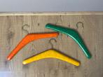 Vintage kunstleren kleerhangers, Ophalen of Verzenden, Huis en Inrichting