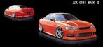 M-Sports bodykit bumper skirts - Toyota JZX90 GX90 Mark II, Auto diversen, Tuning en Styling, Ophalen of Verzenden
