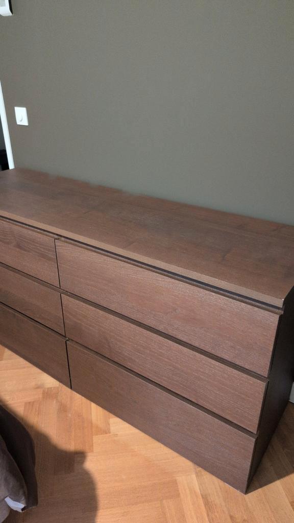 Ikea Malm kast, Huis en Inrichting, Kasten | Ladekasten, Gebruikt, Minder dan 100 cm, 150 tot 200 cm, 25 tot 50 cm, 5 laden of meer
