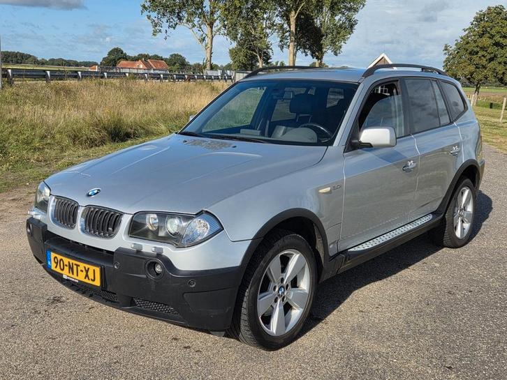 BMW X3 3.0 I AUT 2004 Grijs, Auto's, BMW, Bedrijf, X3, ABS, Airbags, Airconditioning, Boordcomputer, Centrale vergrendeling, Elektrische buitenspiegels
