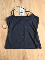 Zara Zwarte Top, Maat L. Nooit gedragen, Maat 42/44 (L), Nieuw, Ophalen of Verzenden, Zonder mouw